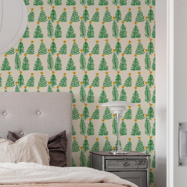 Christmas tree forest