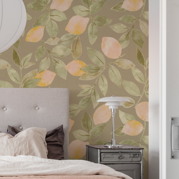 Lemon Theme on Green