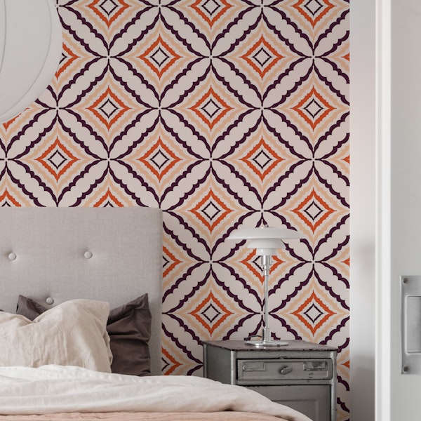 Retro Diamond Moroccan Tile