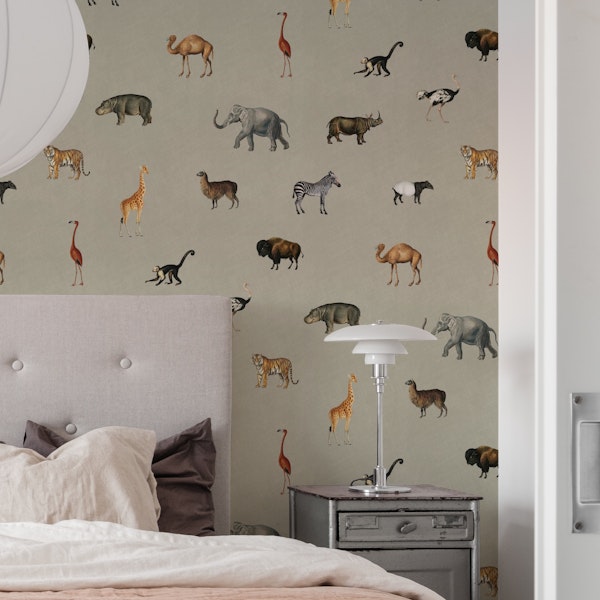Savanna march in greige