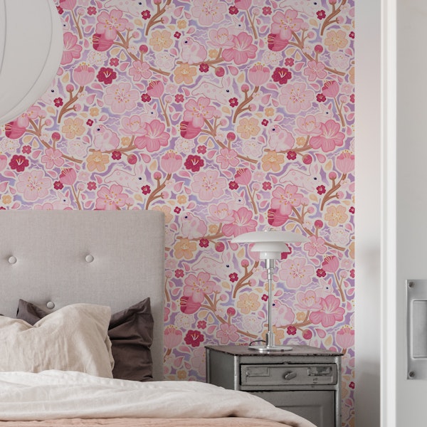 Cherry Blossom Bunnies