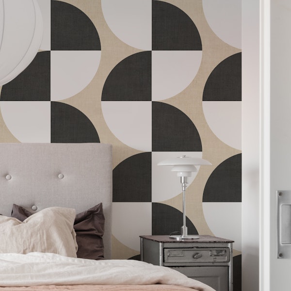 Geometric Abstract in Neutrals