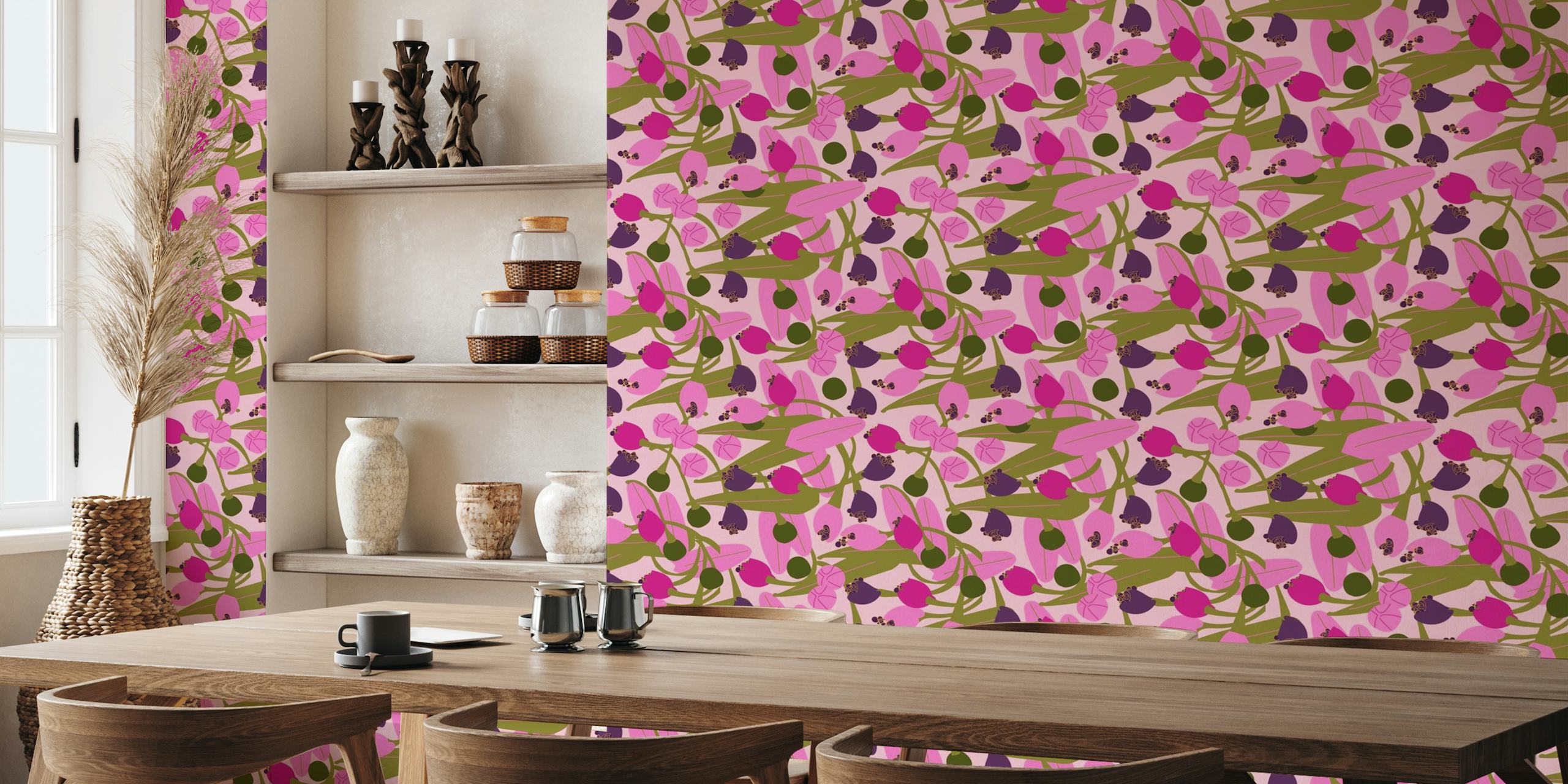 Unfolding Lily wallpaper