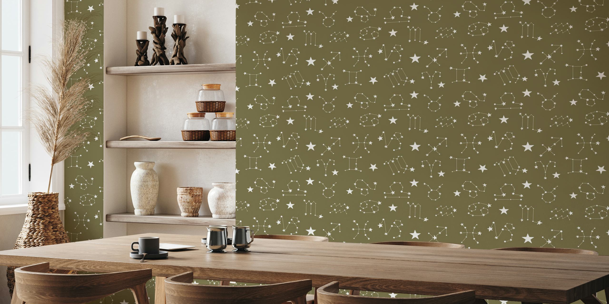 Tapeta Starry Constellations u sobi