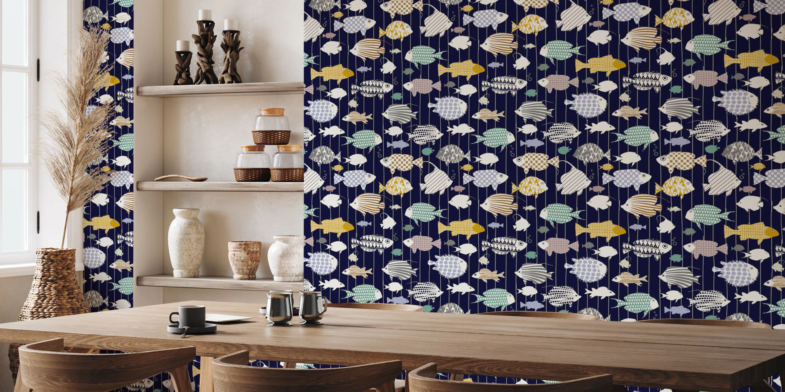 Fresh Fish Wallpaper - happywall.com