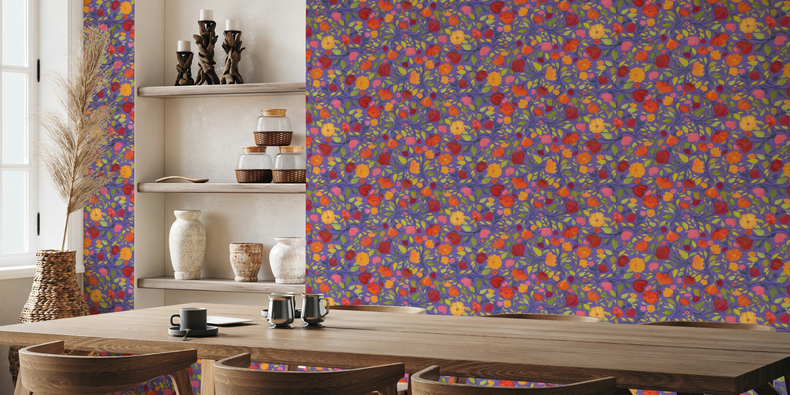 Floral Miraflores tapetdesign