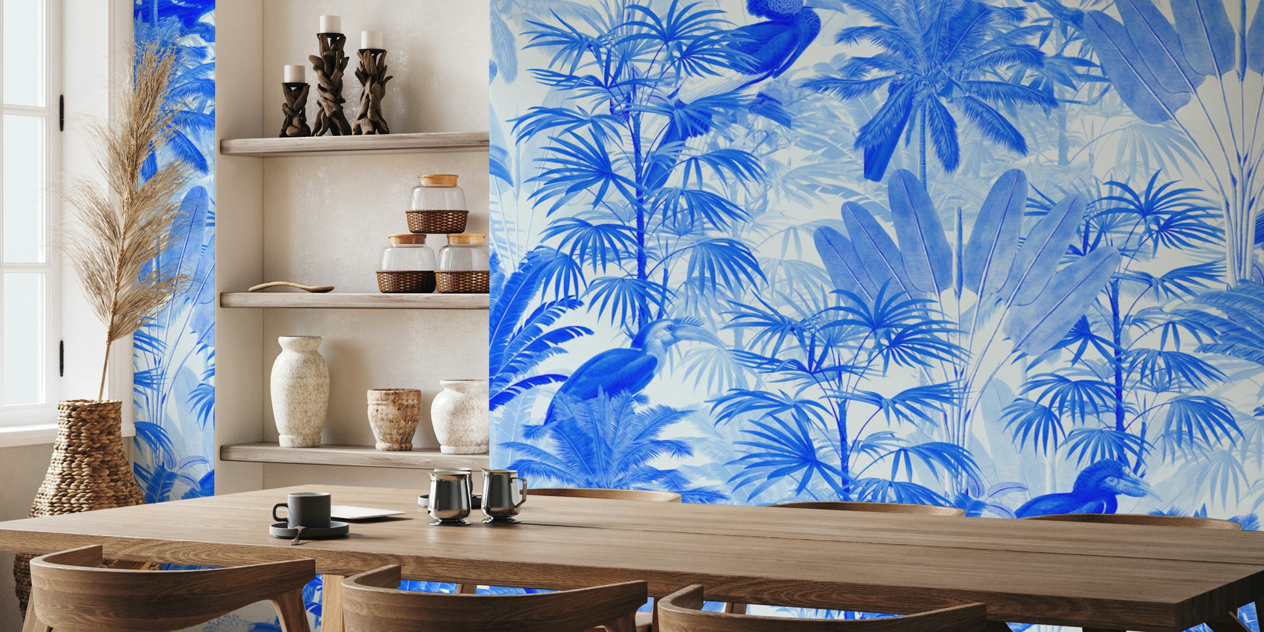 Tropical Palm 02 wallpaper in a room