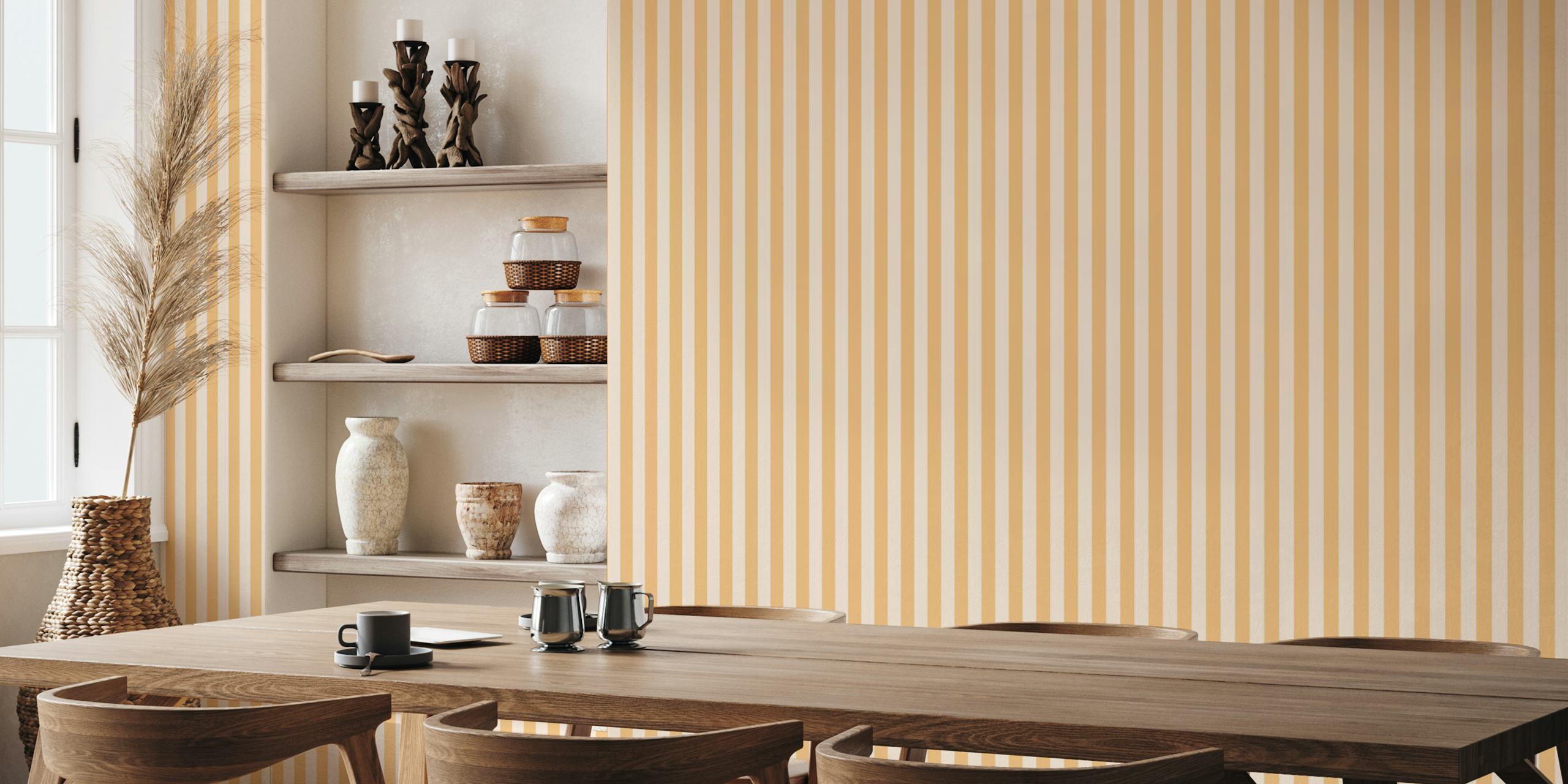 Tapeta Sandy Stripes Harmony v pokoji