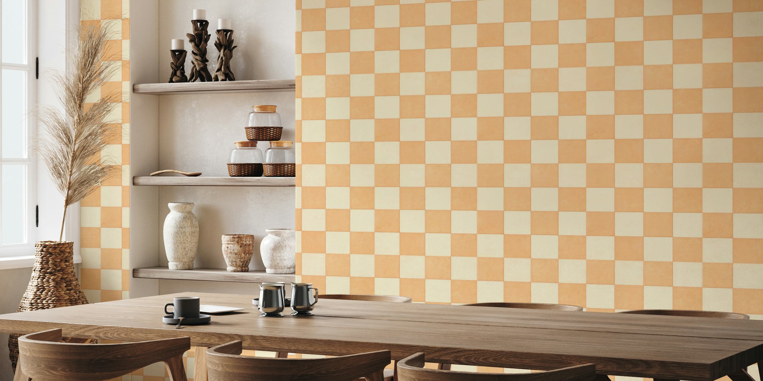 TILES 012 F - Checkerboard wallpaper