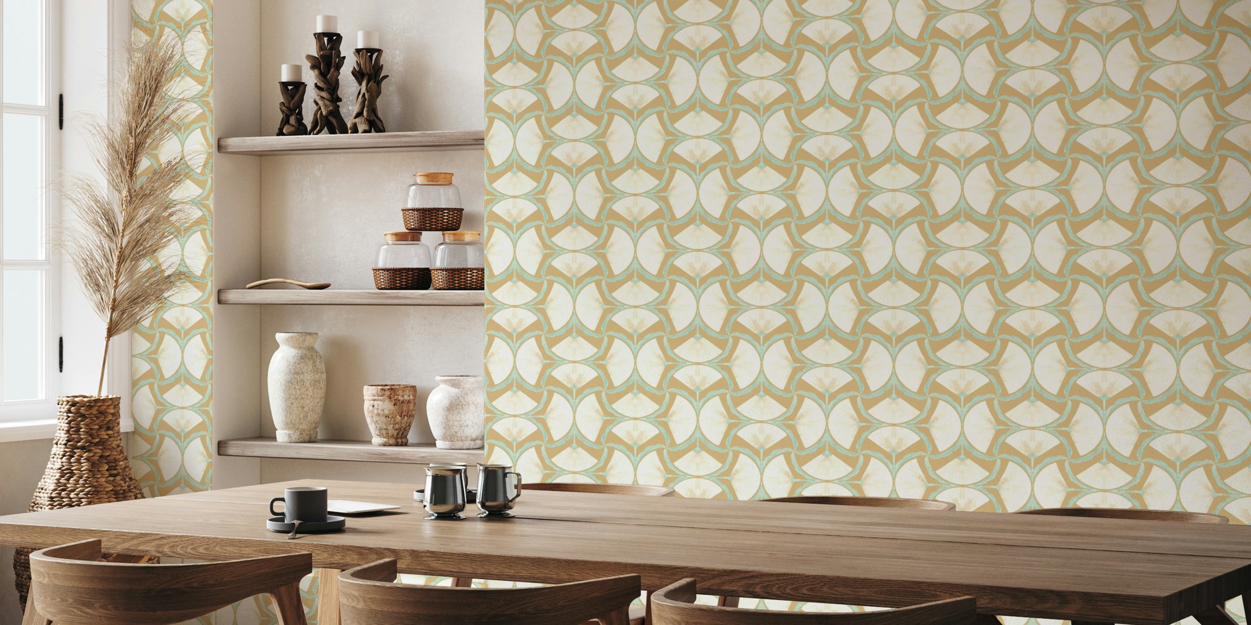 Ultra steady florals - beige - GD23-A45 wallpaper