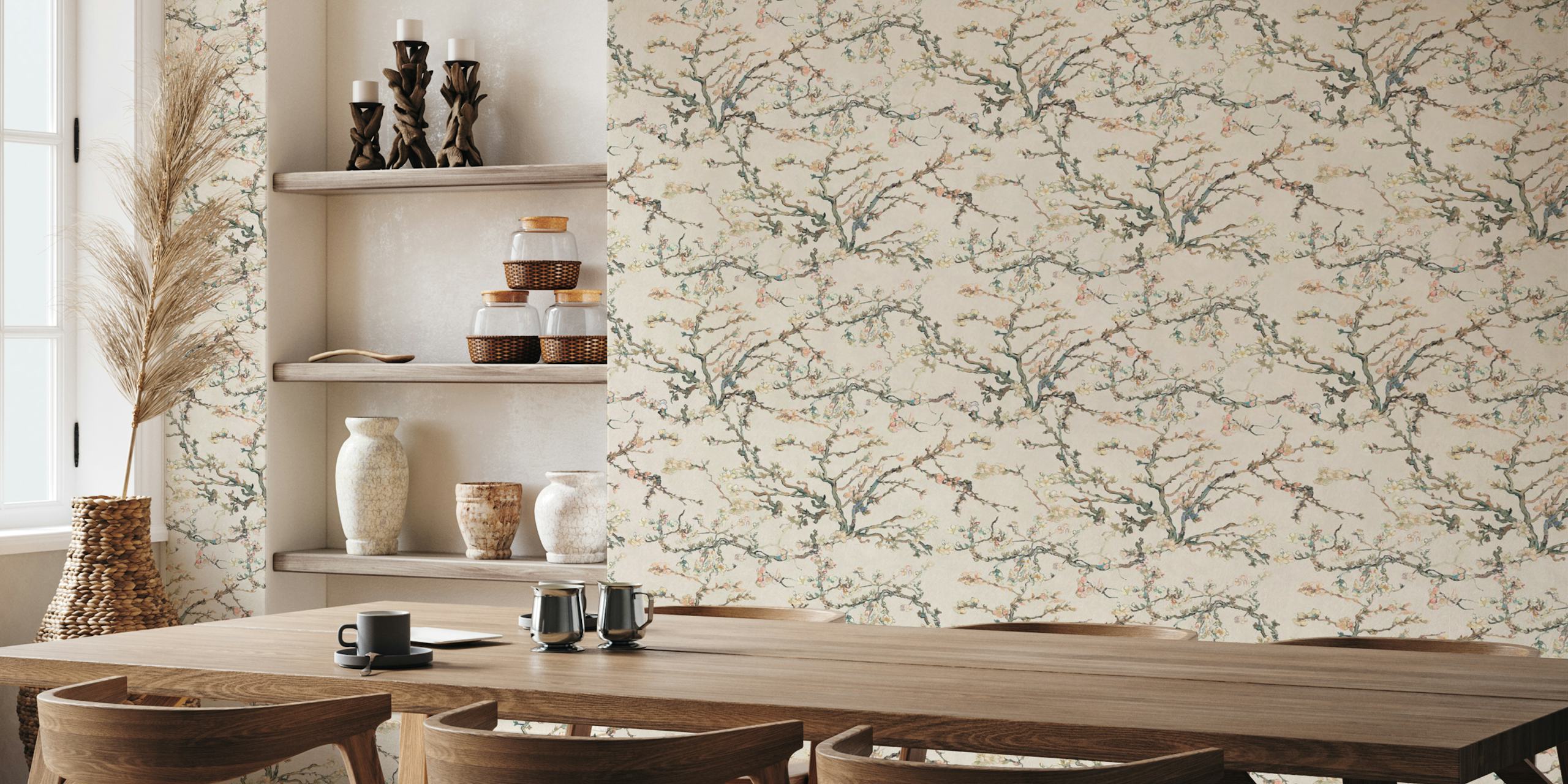 Van Gogh Almond Blossom tapet i et rom