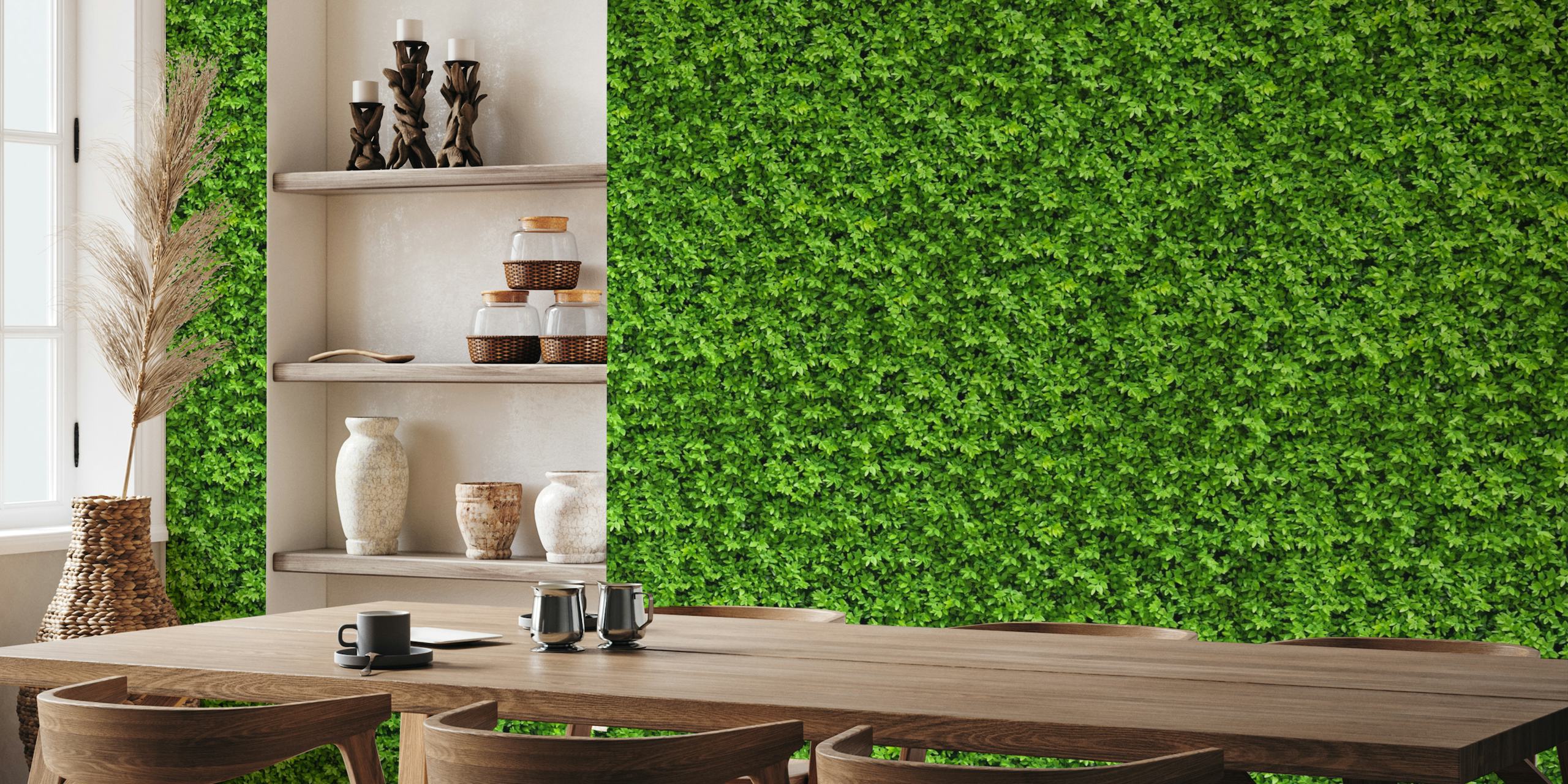 Green bush wallpaper