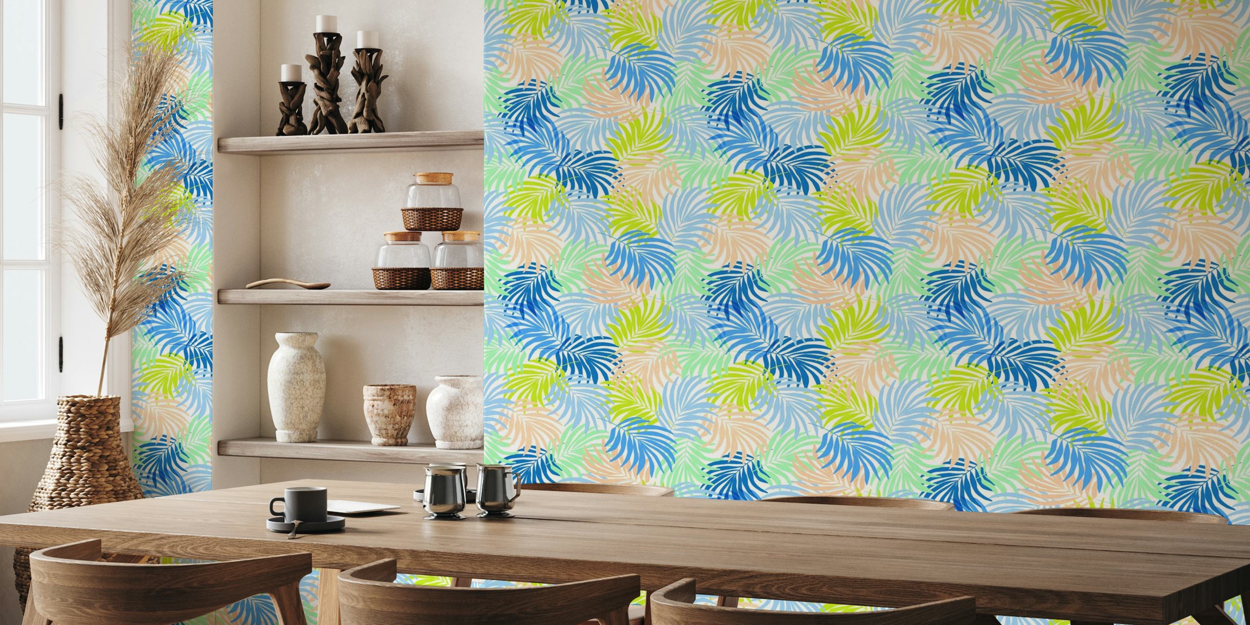 Tropical Forest Pattern - Palm Springs papiers peint