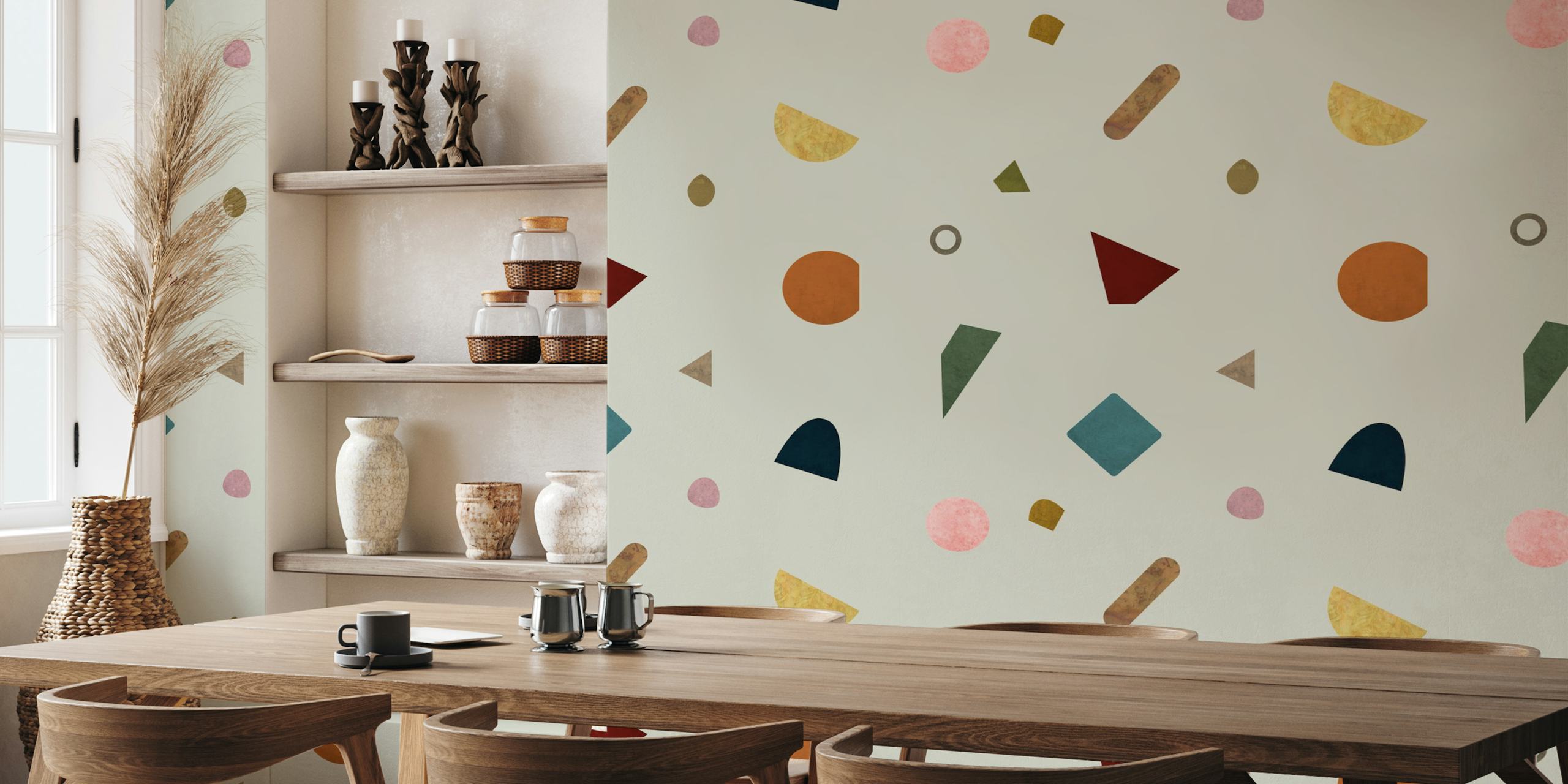 Modern Art 04 tapetdesign i et rom