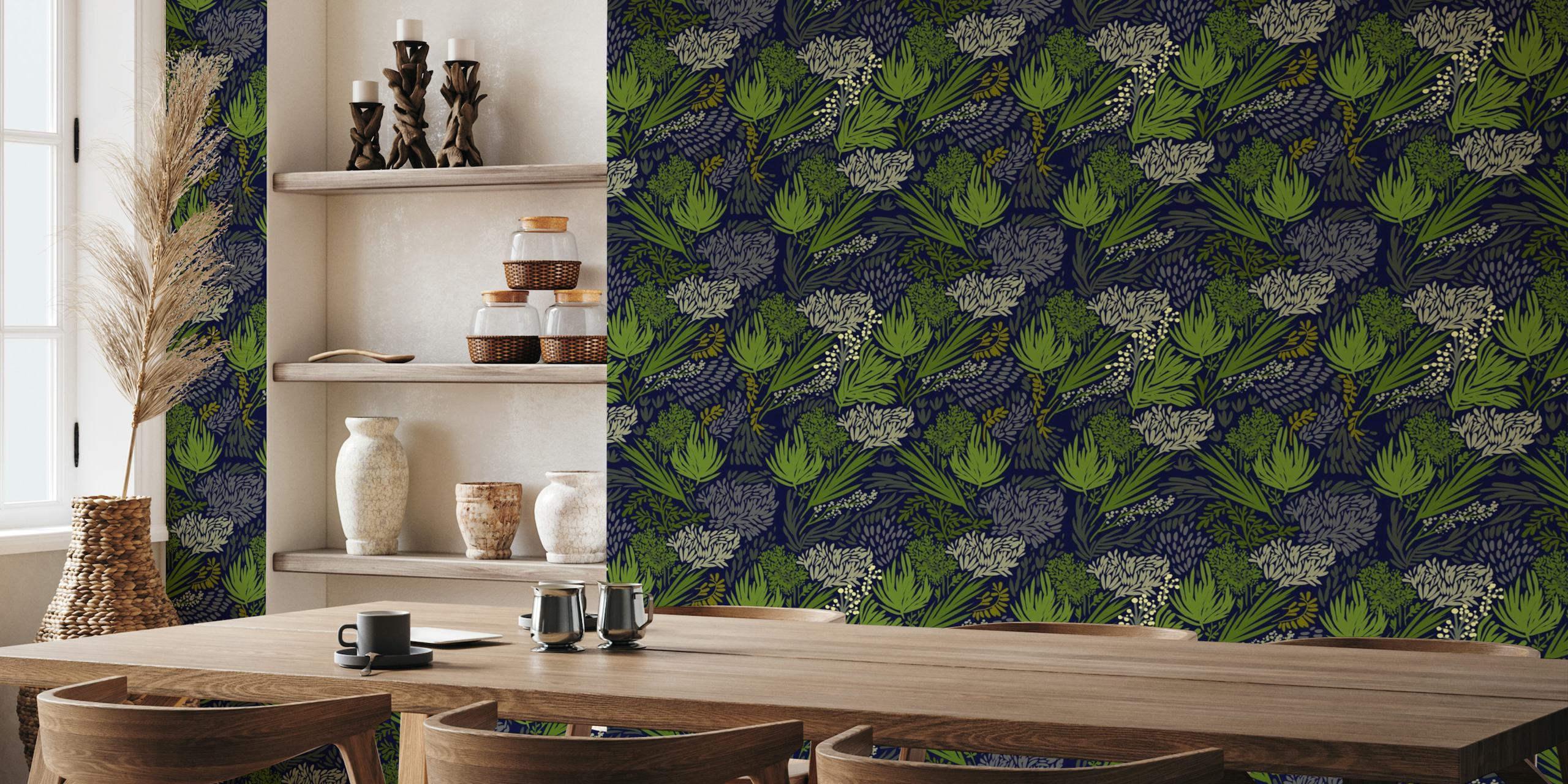 Foliage Mosaic wallpaper