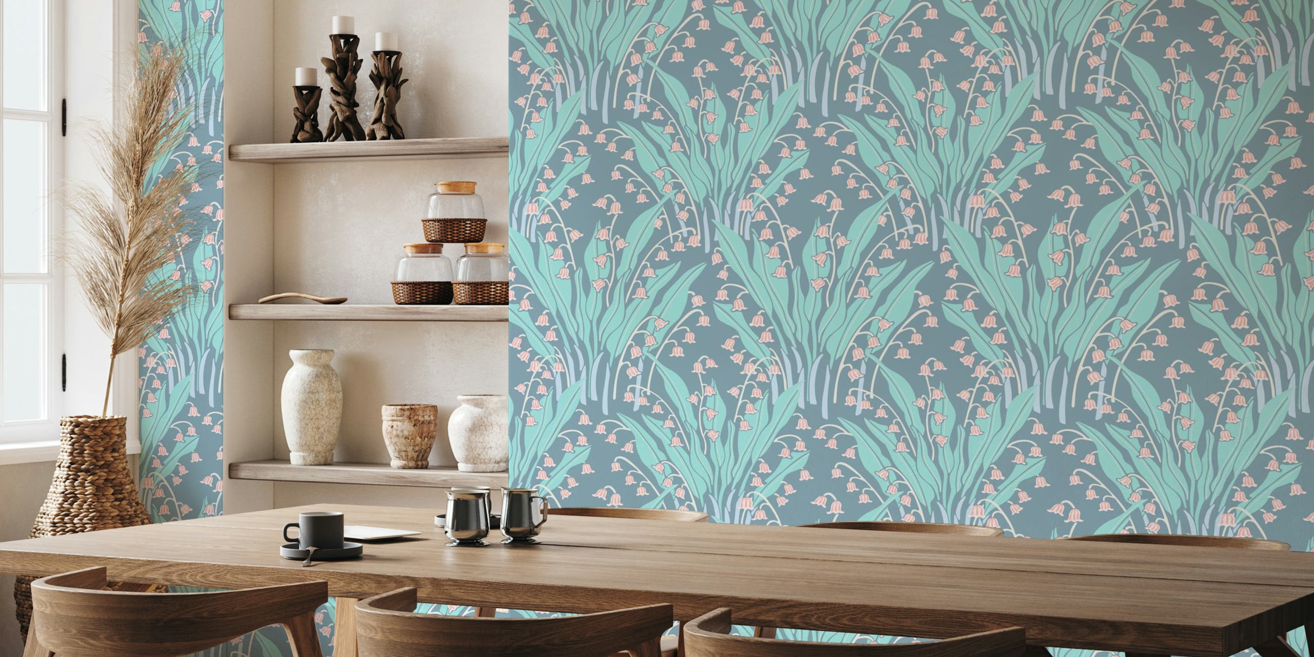 Lily Of The Valley Fresh Floral - Blue