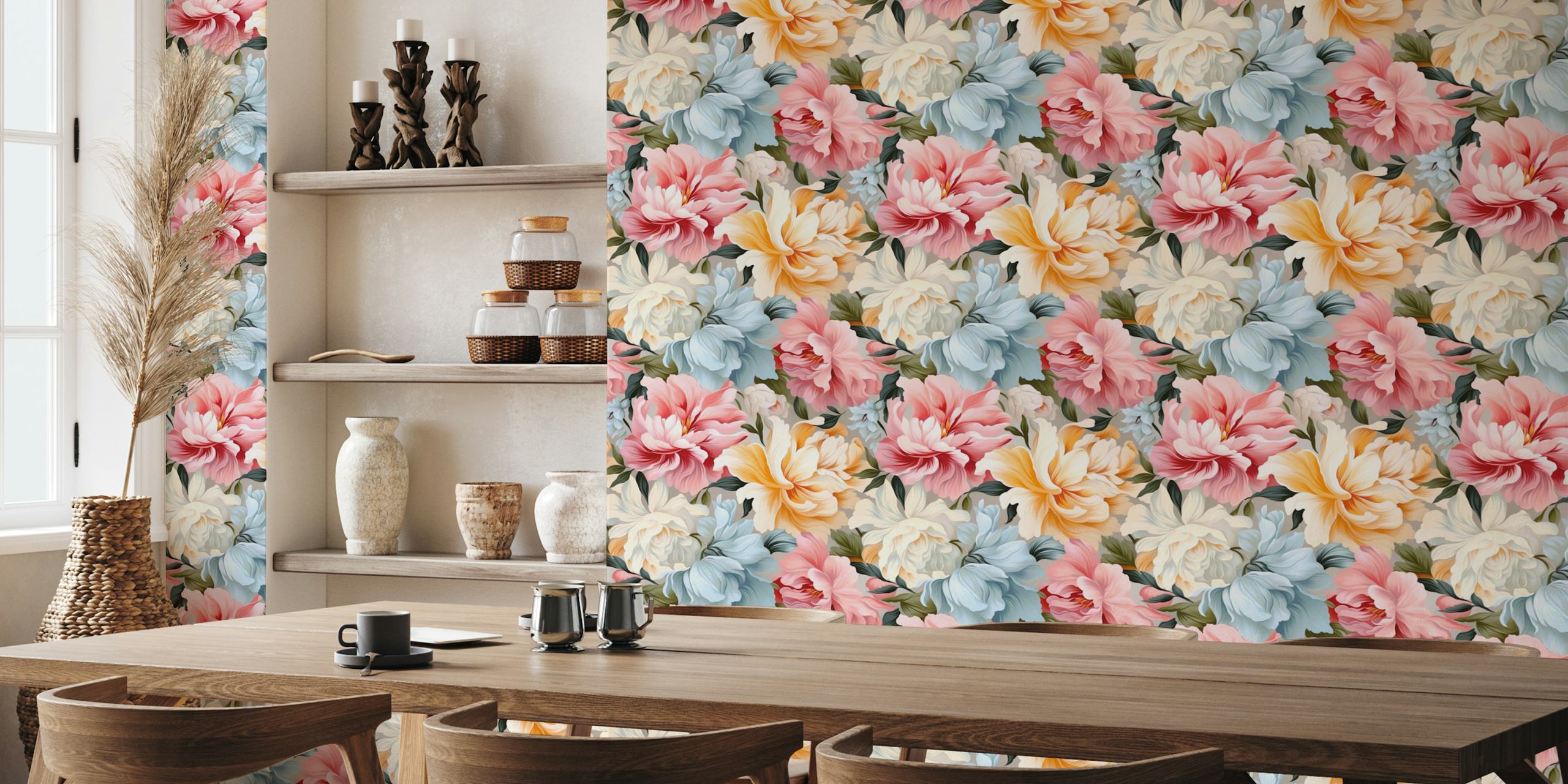 Design de papel de parede Blossom Bliss Peony