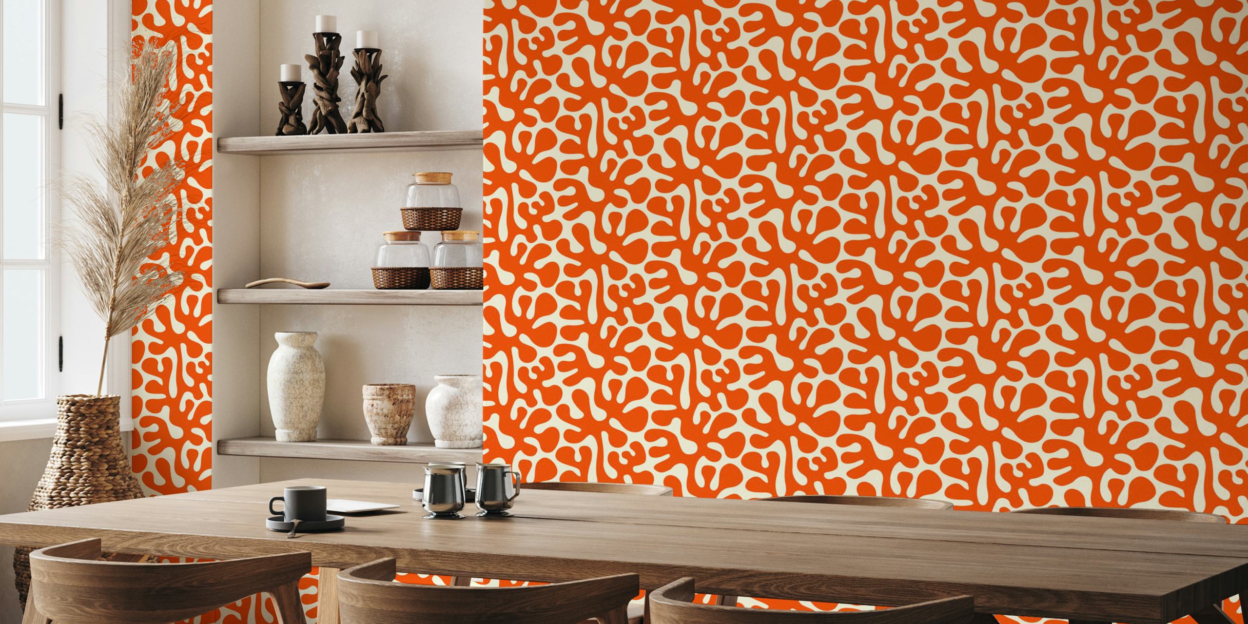 Abstract Plants / Coral / Animal Print 3202D Design