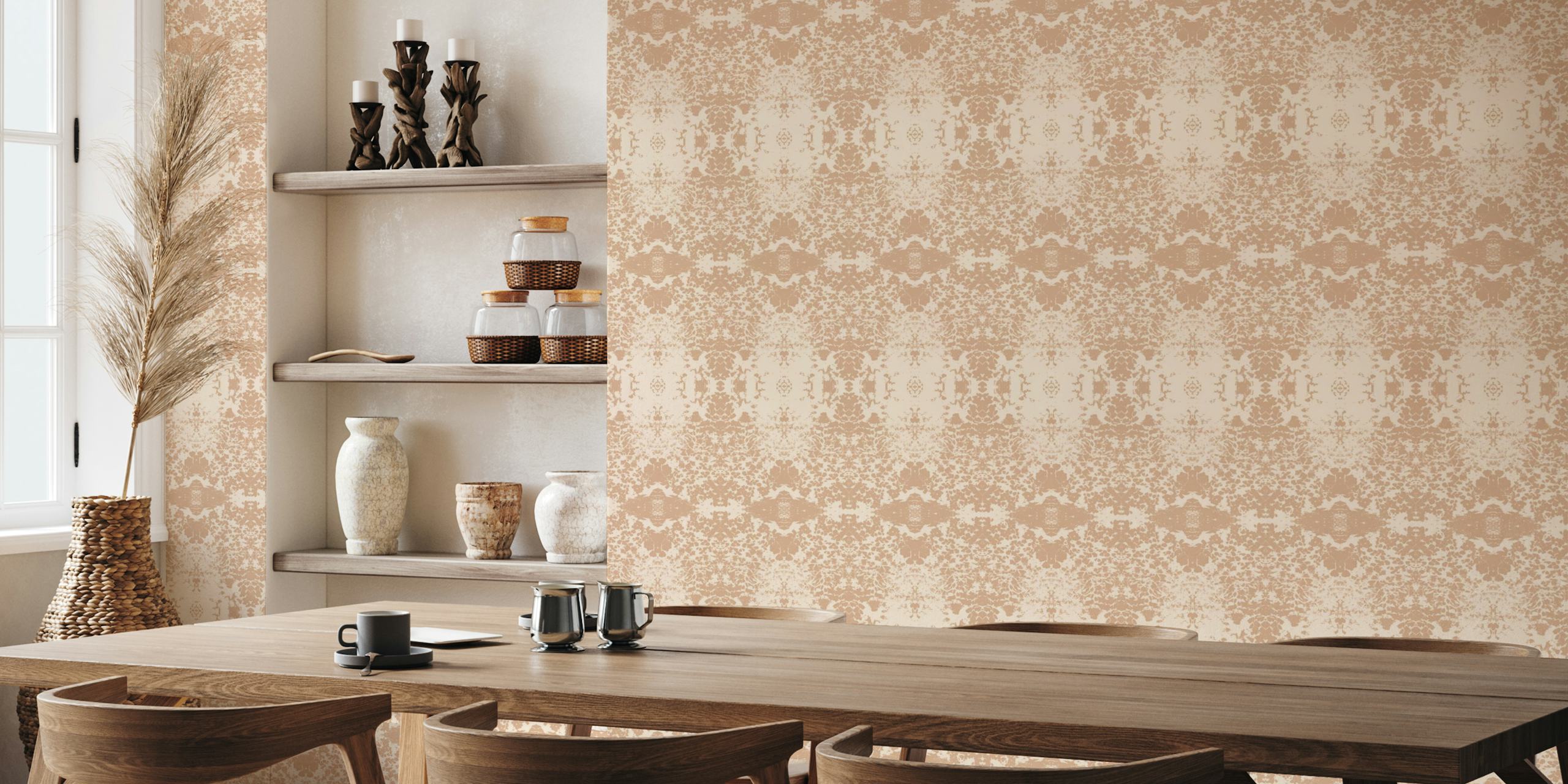 Abstract Nature Inspired Damask Touch ταπετσαρία