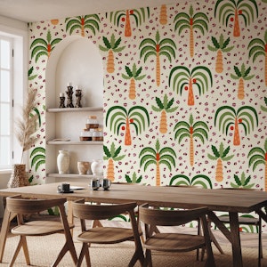 Vibrant Palm Paradise