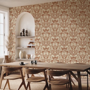 Ornate Blooms in Ivory