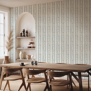 Vintage Cottagecore Farmhouse blue
