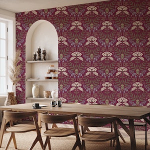 Deadly Damask poisonous flowers deep red