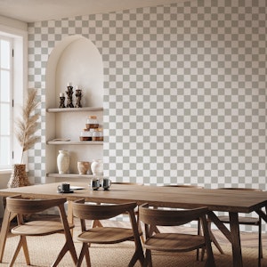 Scandi Checkerboard - Gray