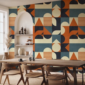 mid century modern checkers