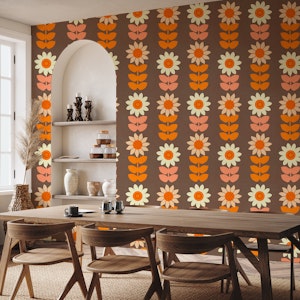 Mid Century Modern Flowers