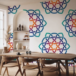 Rainbow Celtic Knot 1