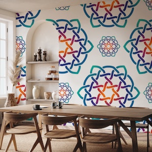 Rainbow Celtic Knot 2