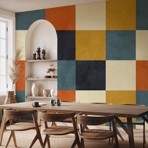 new mid century checker geometry