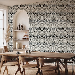 Floral tile