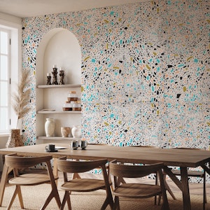 Abstract forms of terrazzo A