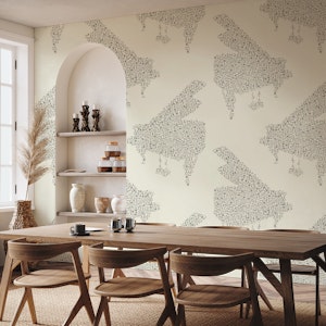Pianos Pattern 2 cream
