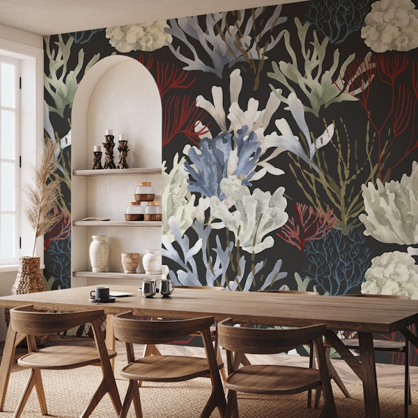 Tropical Coral Pattern