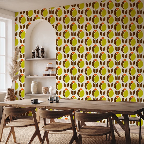 2587 - retro tulips