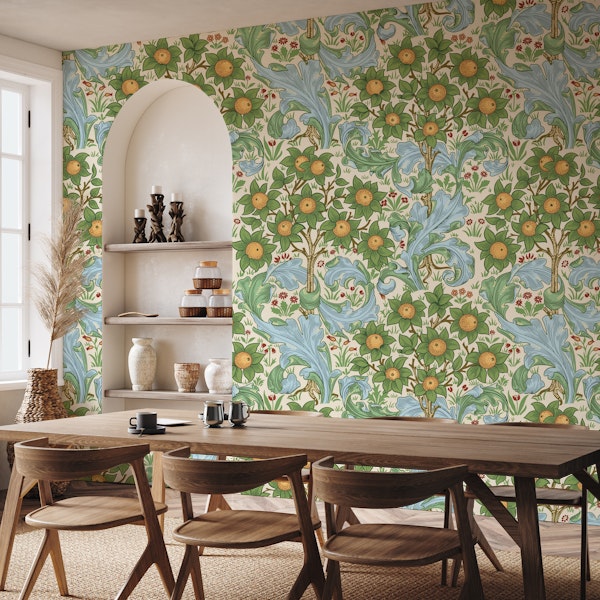 Victorian Orchard with Orange Trees 2