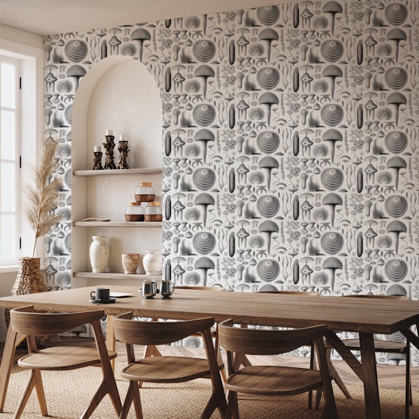 Woodland Elements - Black & White