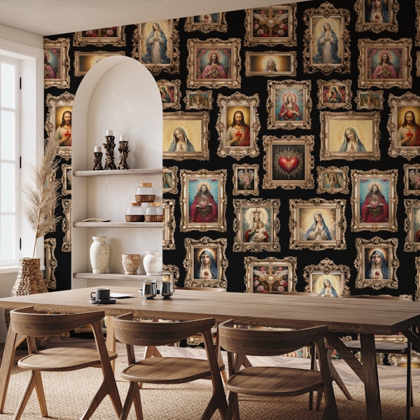 Heavenly Baroque Iconic Holy Frames