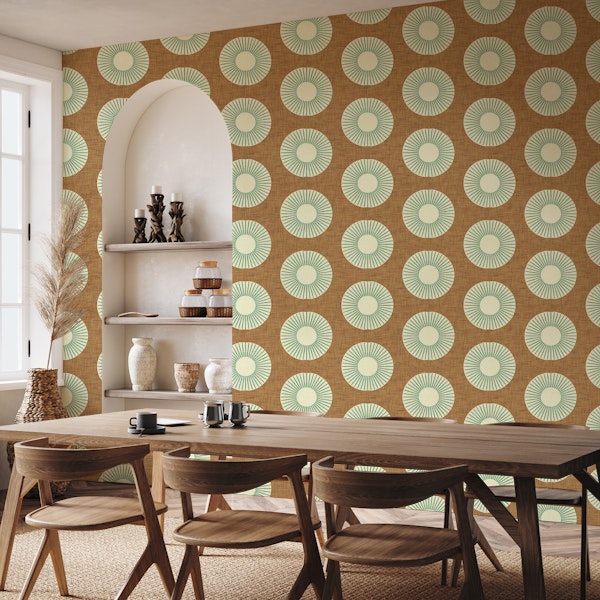 Earth Mod Abstract Sun Brown Green