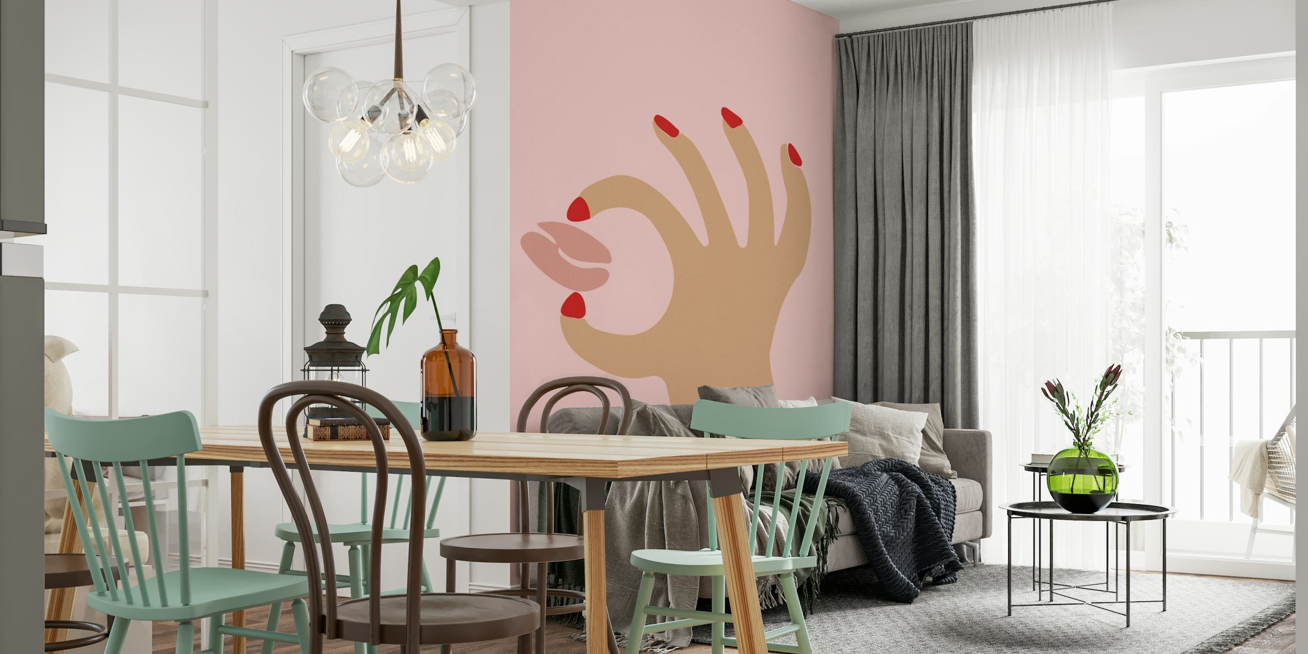 Coffee hands wallpaper