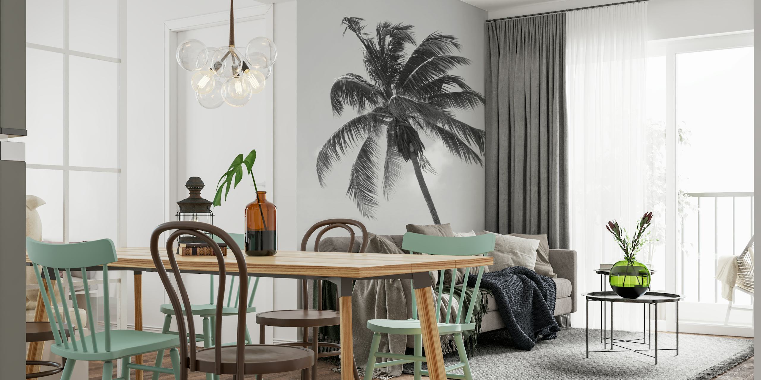 Tropical Palm Tree Cali 2 wallpaper