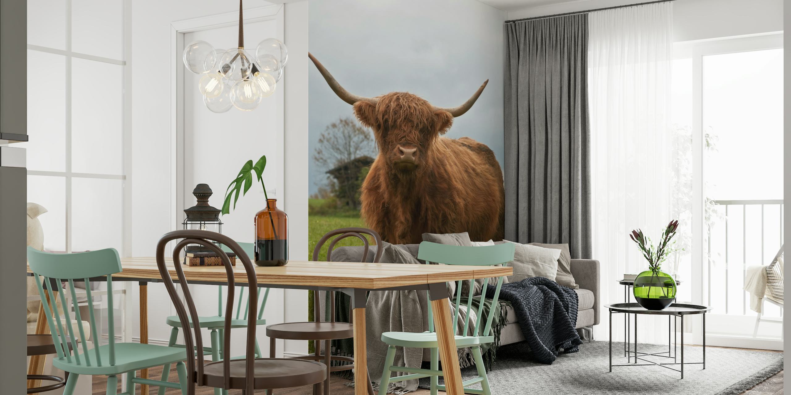 Highland Cow 4 wallpaper