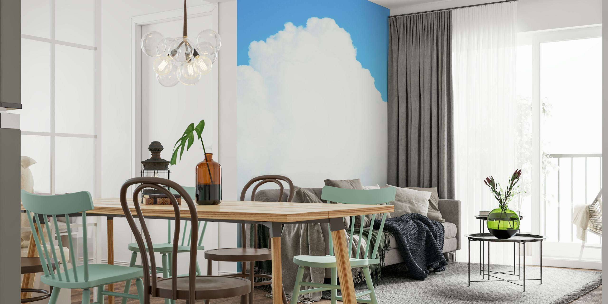 Blue Clouds III wallpaper
