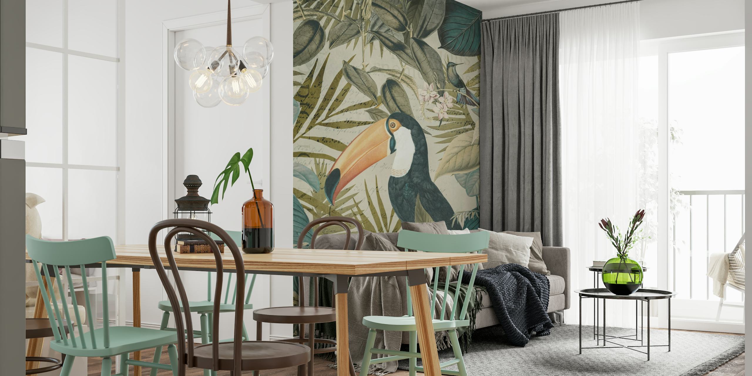 Tropical Toucan wallpaper
