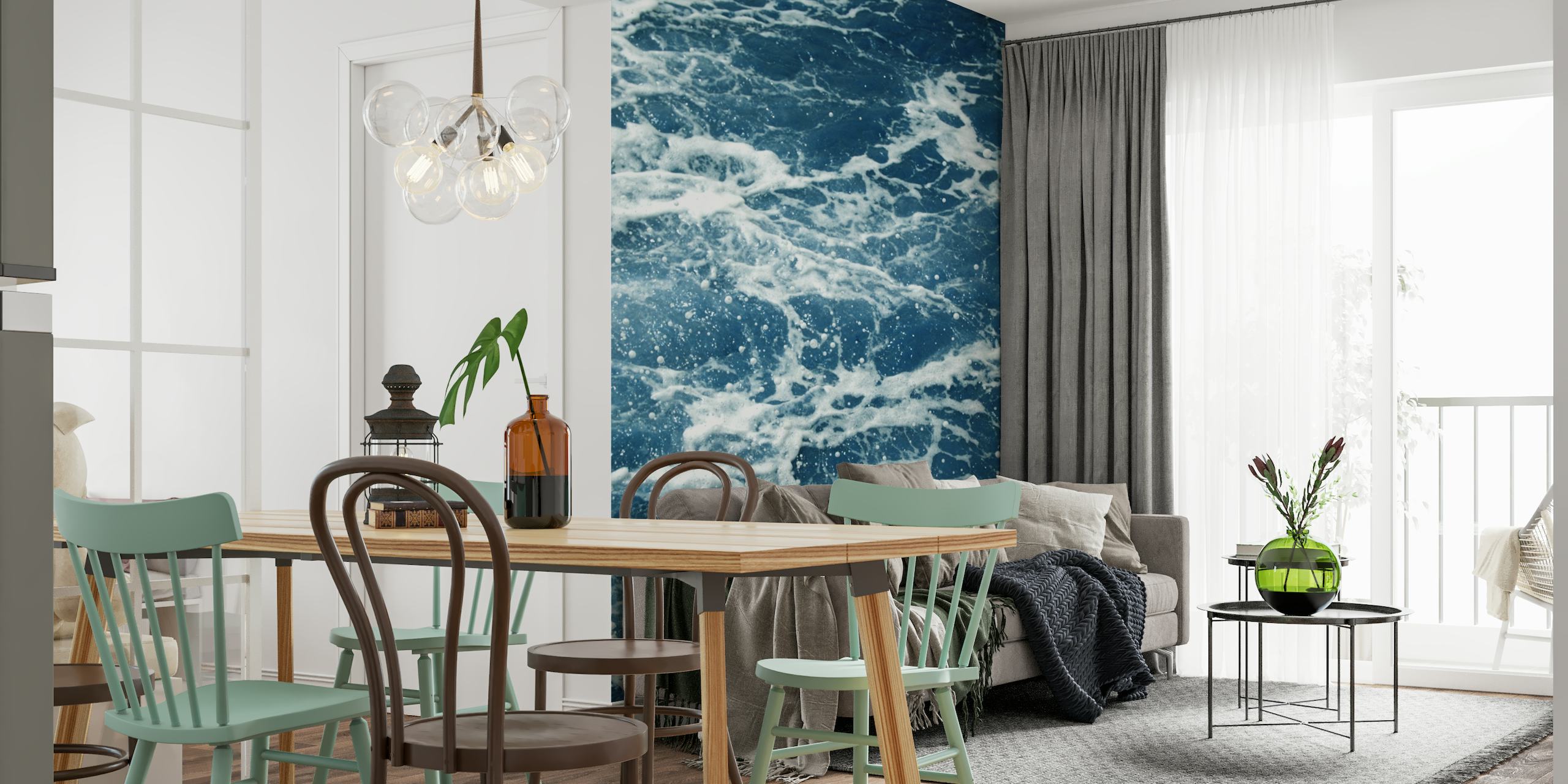 Atlantic Sea Waves Dream 2 wallpaper