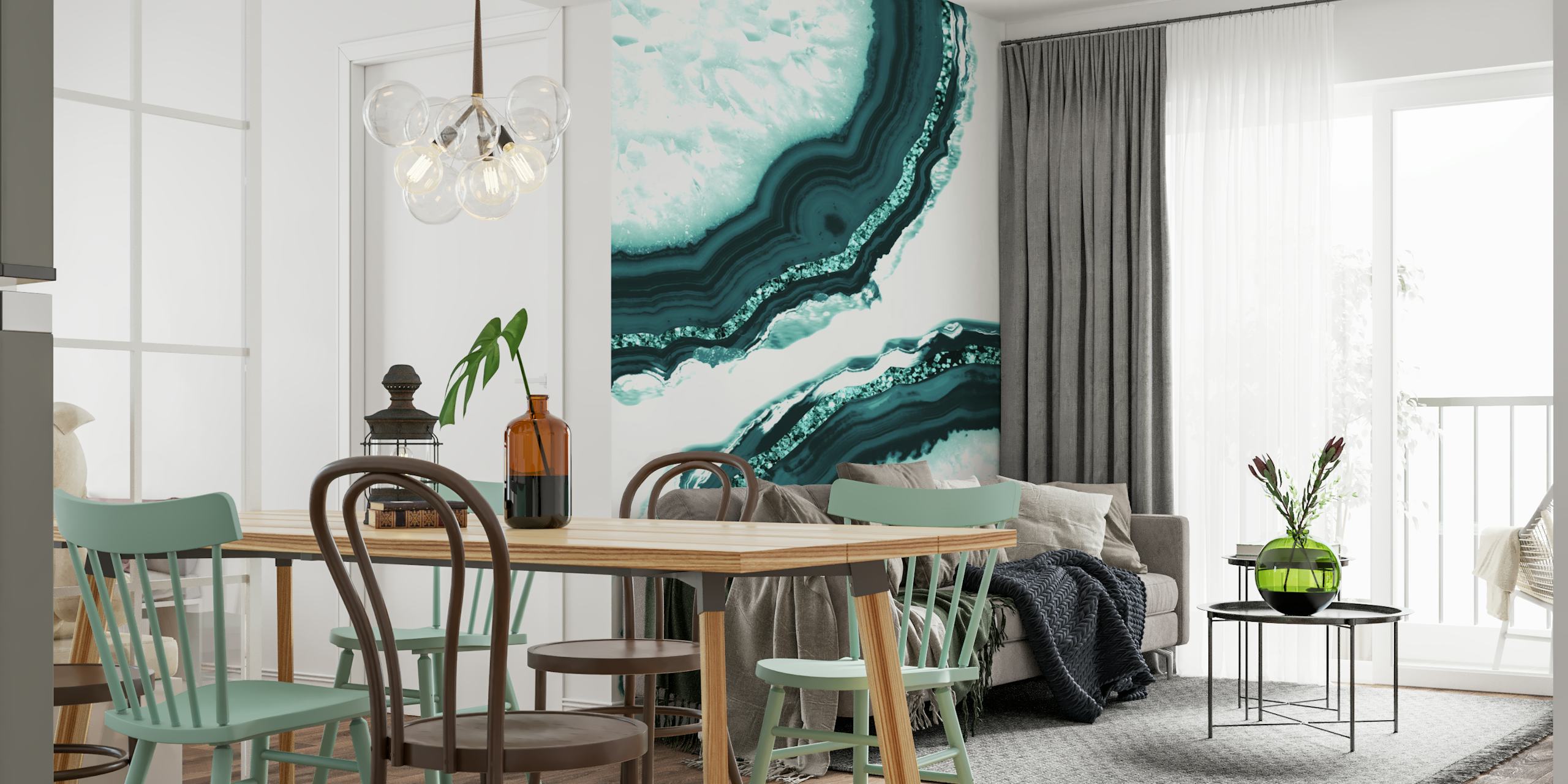 Agate Glitter Glam 9 wallpaper display