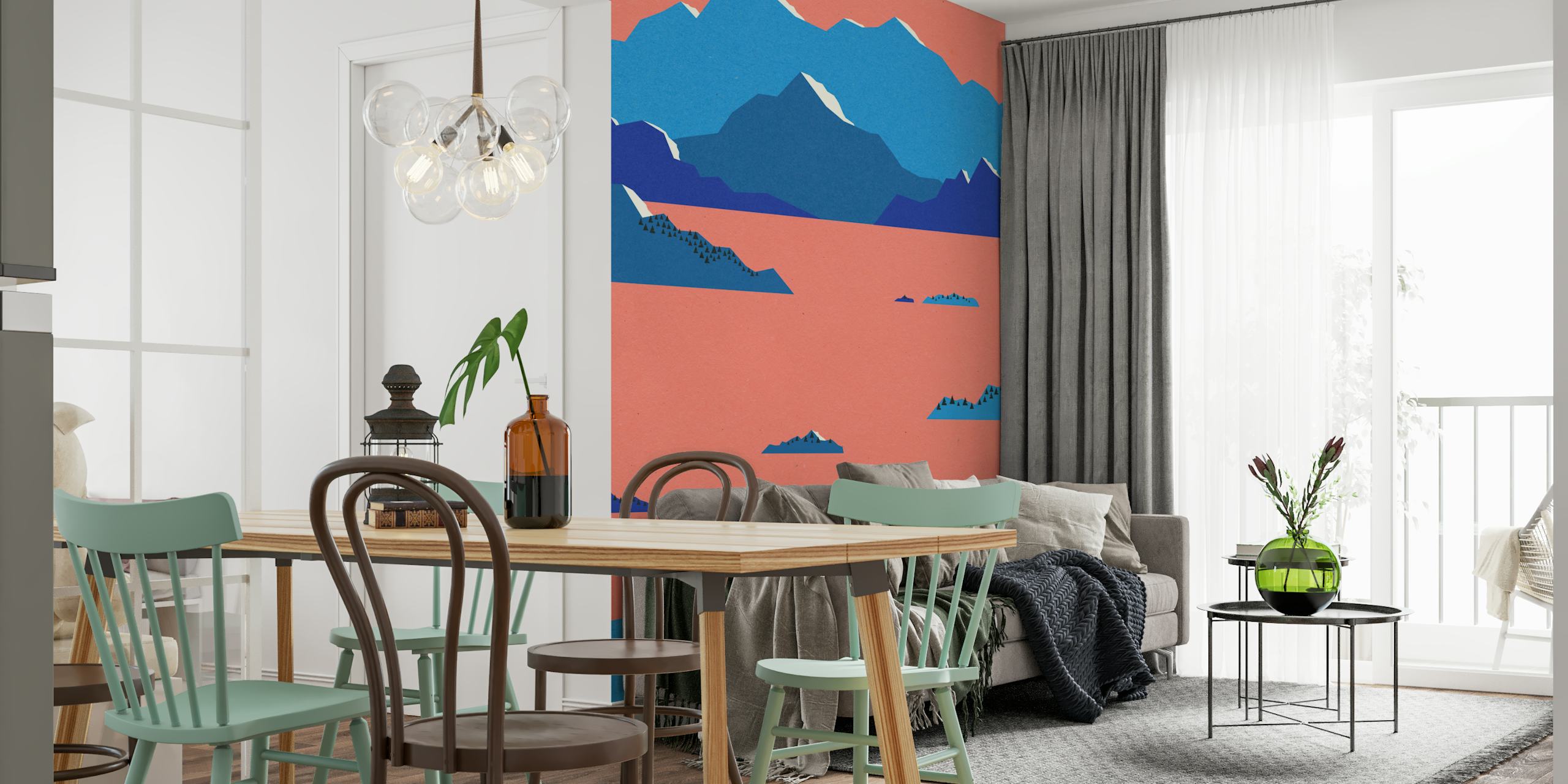 Swedish Mornings tapet vist i et rom